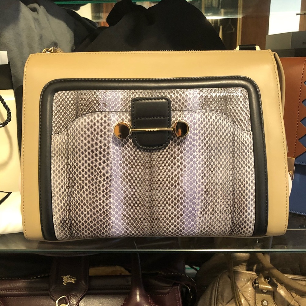 NWT Jason Wu Daphne leather clutch bag